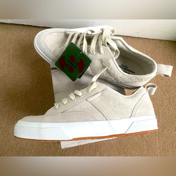 SUPERGA X ENGINEERED GARMENTS 3420 LOW WHITE sneakers 9.5US womens /8US … - Picture 3 of 12